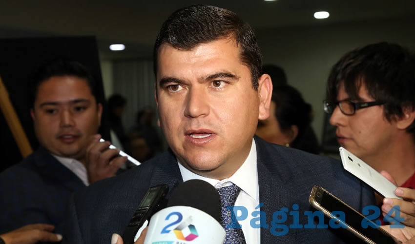 Ad&aacute;n Valdivia L&oacute;pez, presidente municipal de Calvillo (Foto: Eddylberto Lu&eacute;vano Santill&aacute;n)