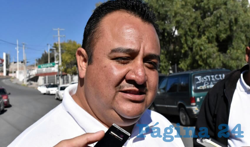 Salvador Maldonado Trejo: Aseveró que han presentado propuestas al gobierno, pero han sido ignoradas las peticiones de justicia (Foto Cristo González)