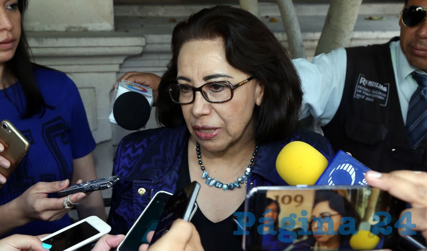 Ma. Estela Cort&eacute;s Mel&eacute;ndez, legisladora local