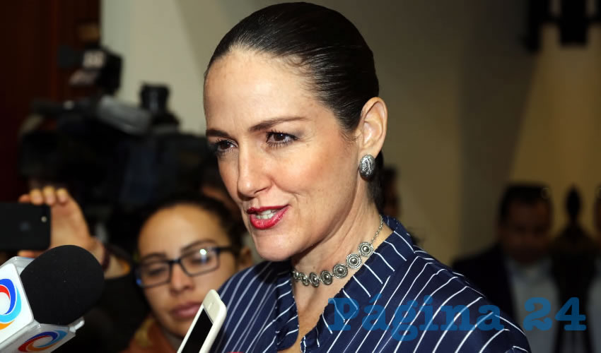 María Cristina Urrutia de la Vega, legisladora local (Foto: Eddylberto Luévano Santillán)