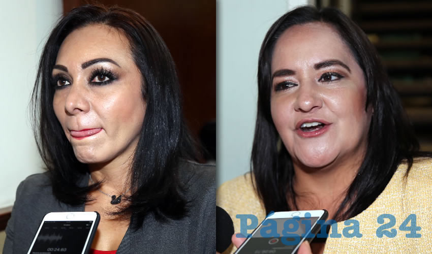 Citlalli Rodríguez González, diputada local | Nidia Acosta Lozano, legisladora local