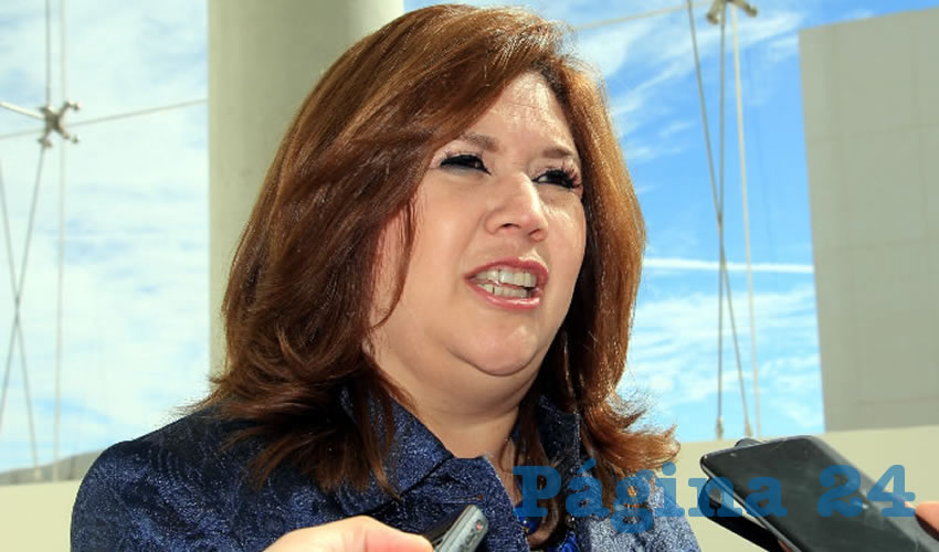 Fabiola Gilda Torres, secretaria general de Gobierno (Foto: Rocío Castro Alvarado)