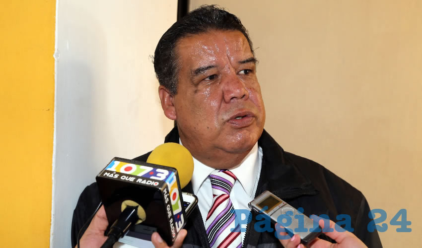 Francisco Flores Flores, l&iacute;der de la Agrupaci&oacute;n Cimientos del Magisterio