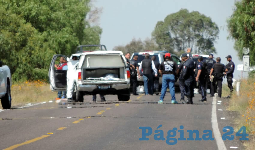 El cuerpo fue localizado al mediod&iacute;a de ayer en la carretera estatal 55