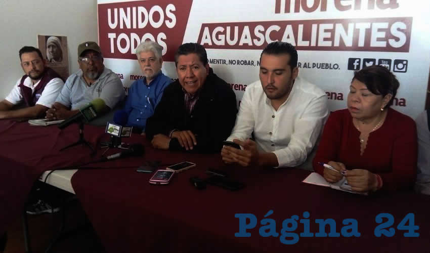David Monreal &Aacute;vila, senador de la Rep&uacute;blica y enlace nacional de Morena en Aguascalientes y Zacatecas