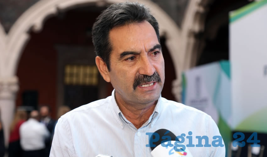 Ramiro Salas Piza&ntilde;a, alcalde de El Llano (Foto: Eddylberto Lu&eacute;vano Santill&aacute;n)