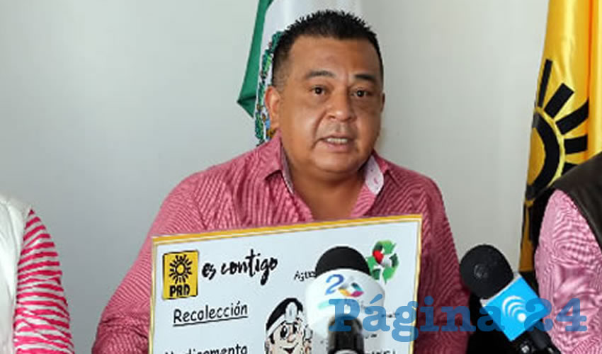 Luis Fernando Canchola, secretario de Finanzas del PRD