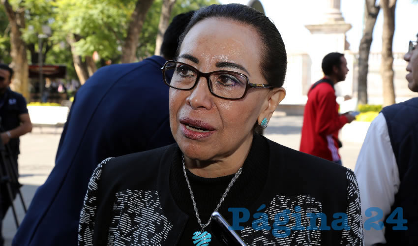 Ma. Estela Cortés Meléndez, diputada local (Foto: Eddylberto Luévano Santillán)