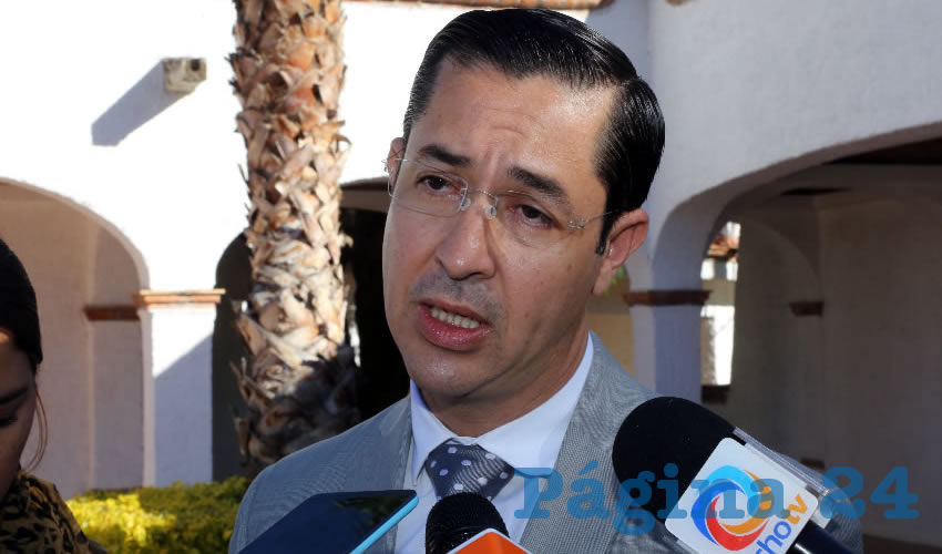 Luis Fernando Landeros Ortiz, consejero presidente del IEE
