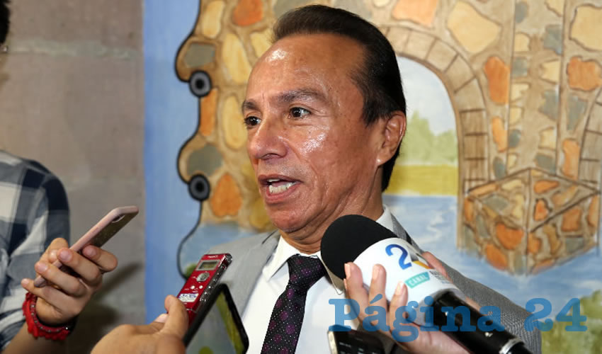 Sergio Vel&aacute;zquez Garc&iacute;a, director del Instituto de Servicios de Salud del Estado de Aguascalientes (ISSEA) (Foto: Eddylberto Lu&eacute;vano Santill&aacute;n)