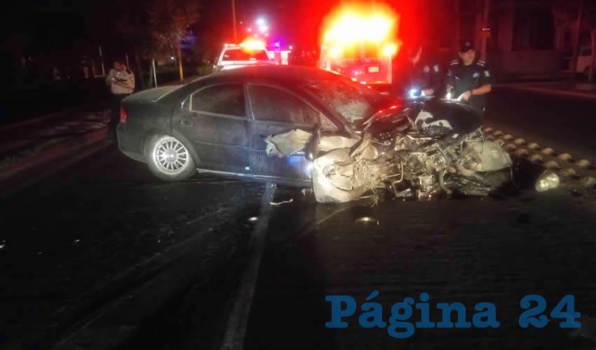 En auténtica chatarra quedó convertido el automotor Chrysler Cirrus que manejaba un peligroso cafre