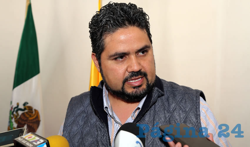 Iván Sánchez Nájera, legislador local (Foto: Eddylberto Luévano Santillán)