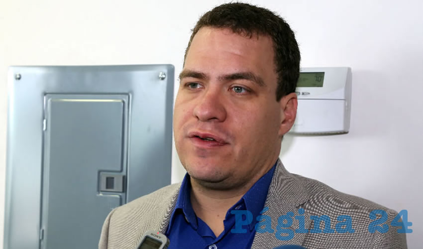 Francisco Ruiz López, presidente estatal de la Confederación Patronal de la República Mexicana (Coparmex)