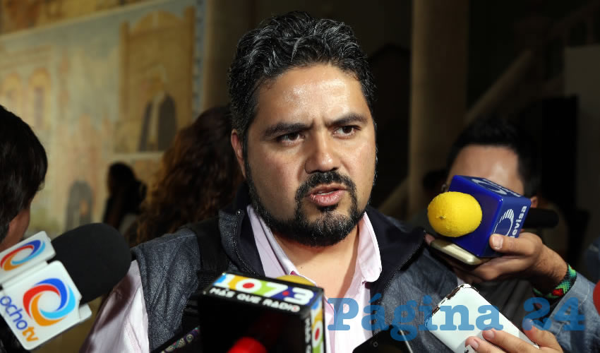 Iván Sánchez Nájera, legislador local (Foto: Eddylberto Luévano Santillán)