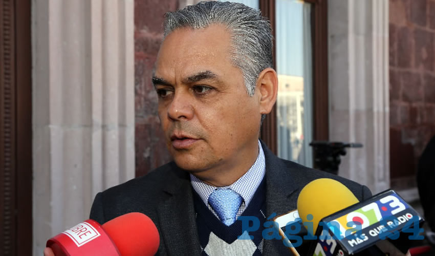 Noel Mata Atilano, presidente municipal de Jes&uacute;s Mar&iacute;a (Foto: Eddylberto Lu&eacute;vano Santill&aacute;n)