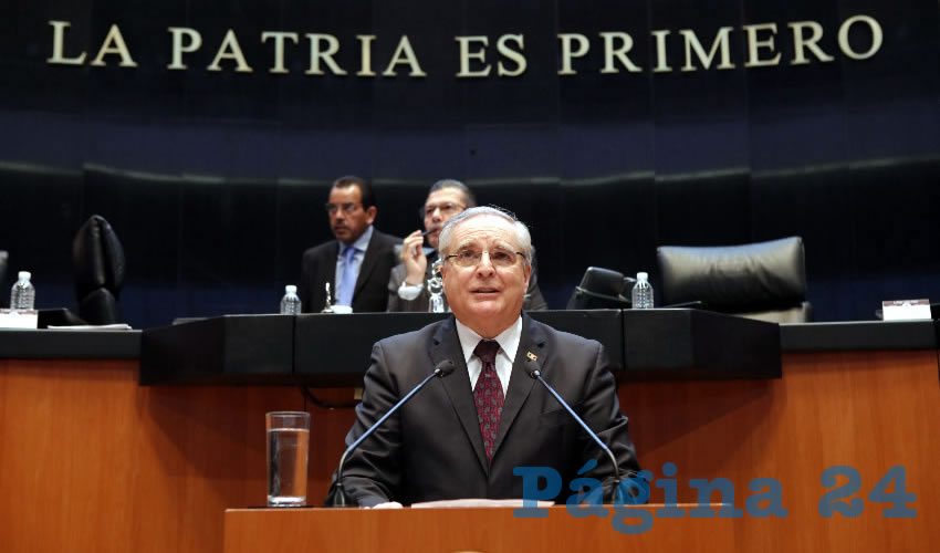 Miguel Romo Medina, senador por el Partido Revolucionario Institucional