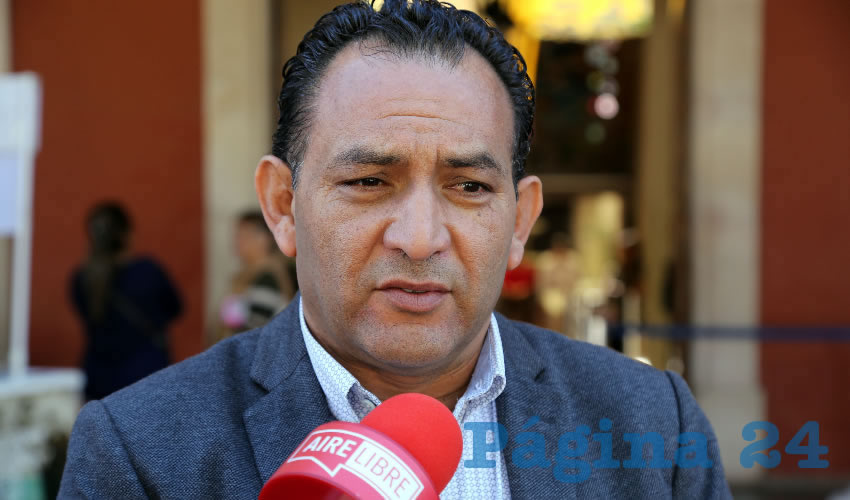 Rodolfo Téllez Moreno, secretario de Servicios Públicos del Ayuntamiento de Aguascalientes (Foto: Eddylberto Luévano Santillán)