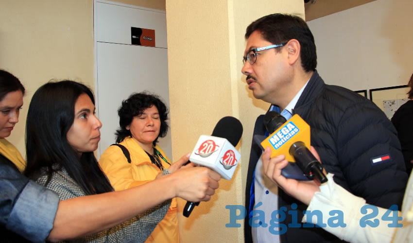 Alfonso Vázquez Sosa, director del Instituto Zacatecano de Cultura “Ramón López Velarde” (Foto Rocío Castro)