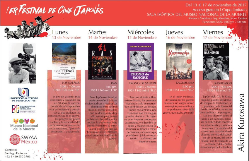 Calendario del Festival