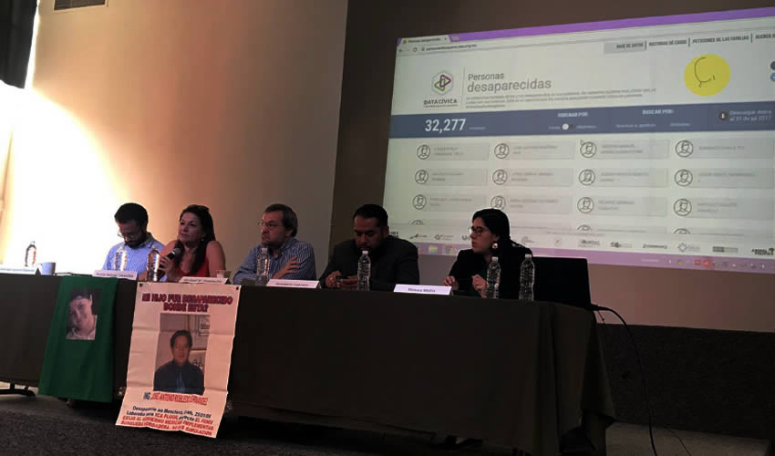 Ciudad de México.- La organización civil Data Cívica descifró los nombres de 31 mil 968 desaparecidos (Foto: Tomada de Twitter)