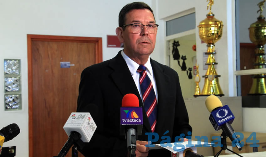 Juan José Rangel Martínez, director de Seguridad Pública de la capital (Foto Rocío Castro Alvarado)