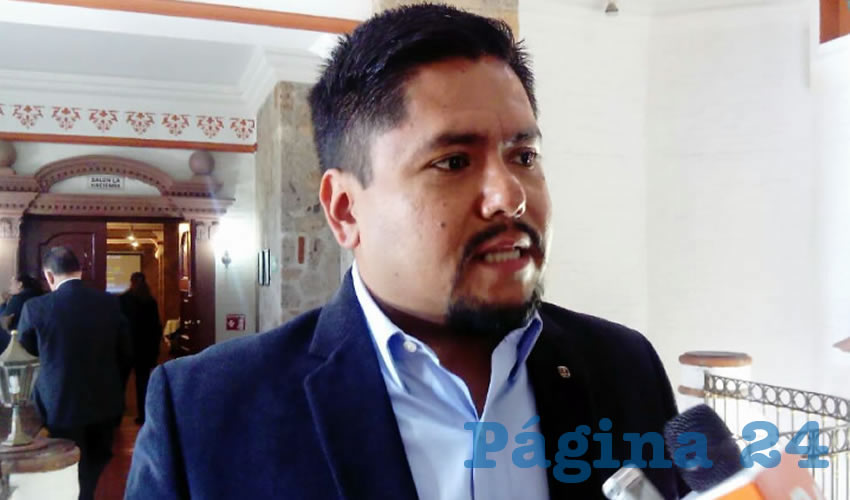 Axel Donato Ramírez Cruz, coordinador de Enseñanza del ISSSTE en Aguascalientes