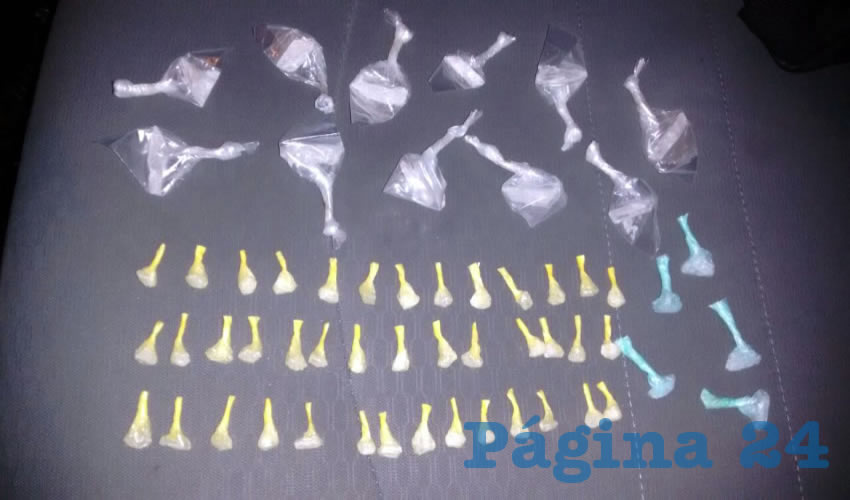 La droga decomisada a Luis Enrique &ldquo;N&rdquo; &ldquo;N&rdquo;