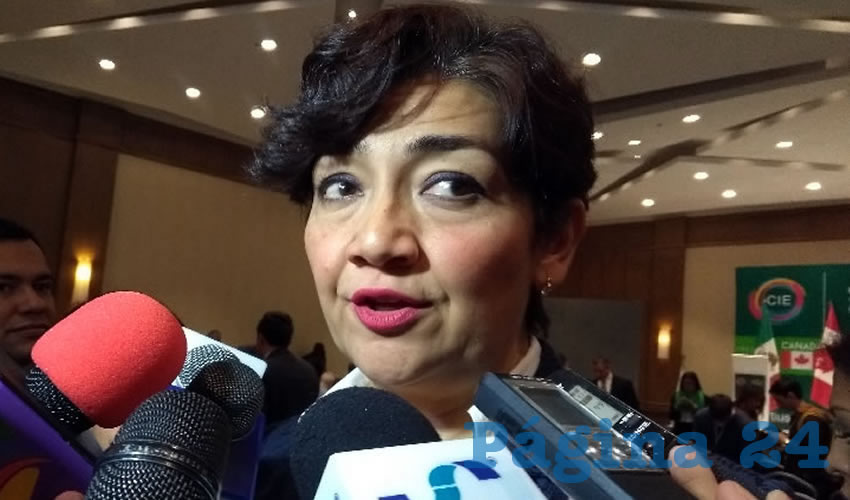 Según Magdalena Ruiz, titular de Semadet, cuando haya contingencia ambiental fase 1 o 2 se sacaría de circulación o buscaría desviar de la zona metropolitana a los vehículos de carga, como forma de “aliviar” el problemón de la contaminación ambiental/Foto: Francisco Andalón López 