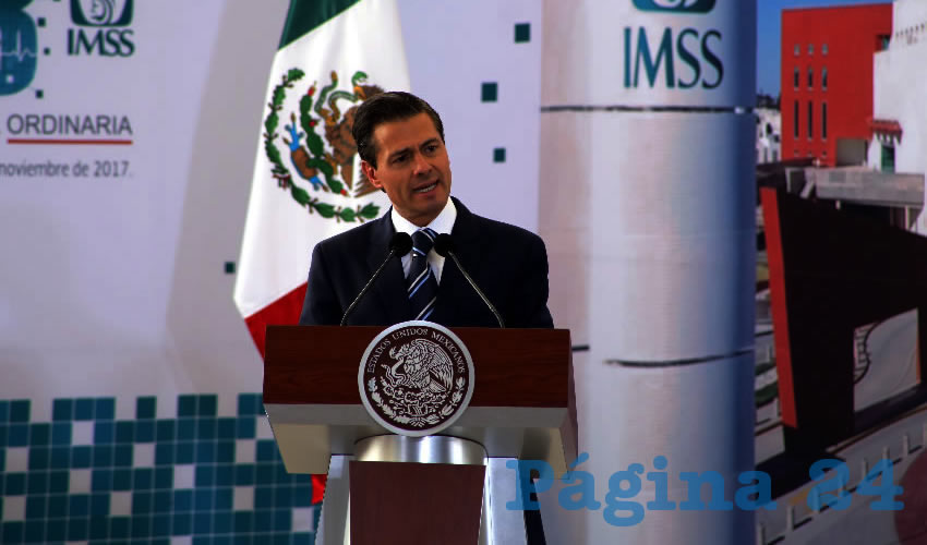 El presidente de la República, Enrique Peña Nieto (Foto: Eddylberto Luévano Santillán)