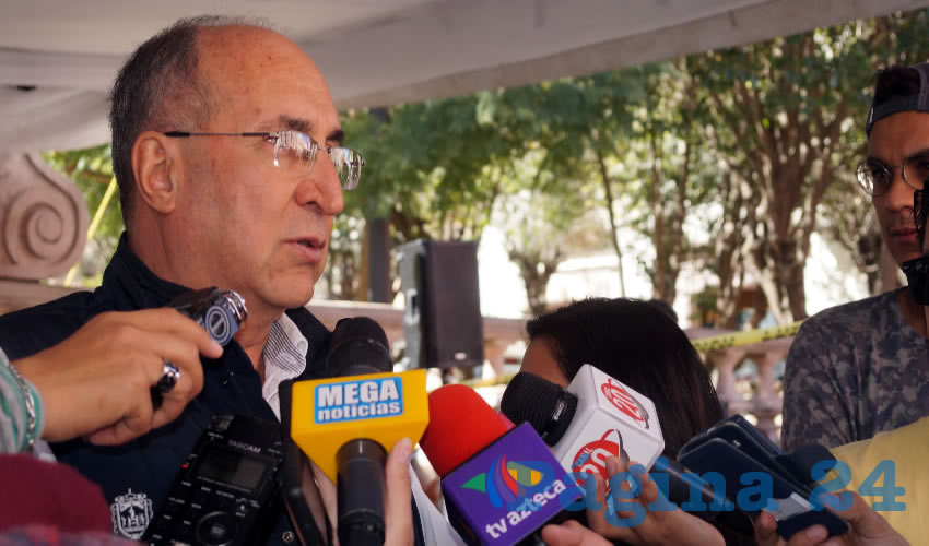 Gilberto Breña Cantú, titular de la Secretaría de Salud de Zacatecas (SSZ) (Foto Merari Martínez Castro)