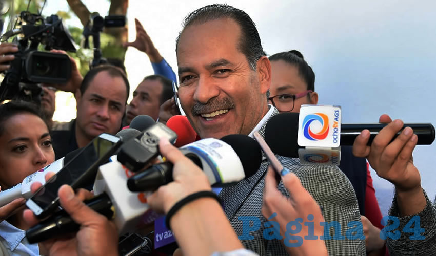 Mart&iacute;n Orozco Sandoval, gobernador del Estado
