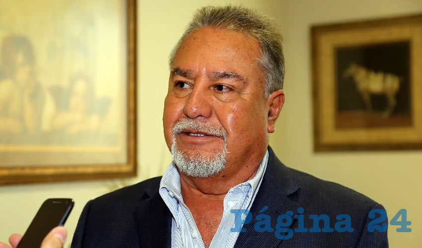 Pedro Gutiérrez Romo, director de Central de Gas (Foto: Eddylberto Luévano Santillán)