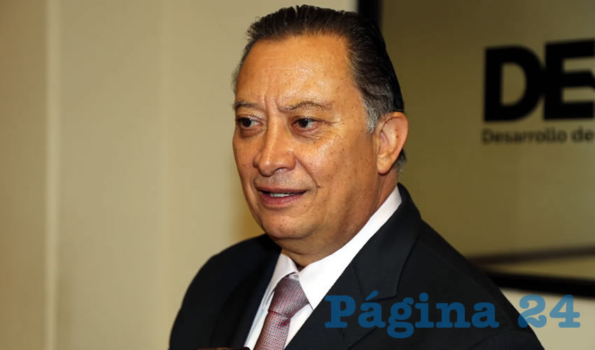 Humberto Blancarte Alvarado, presidente de Desarrollo de Emprendedores AC (Foto: Eddylberto Lu&eacute;vano Santill&aacute;n)