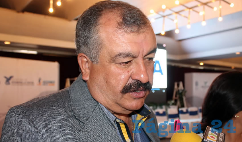 Jos&eacute; de Jes&uacute;s Guzm&aacute;n de Alba, presidente de la Uni&oacute;n Ganadera Regional (UGRH)