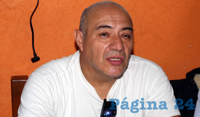 Roberto Serrano Tovar, coordinador de Aguas con la Bici