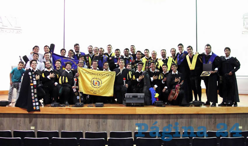 Tuna de la Aut&oacute;noma de Aguascalientes obtuvo premio a la Mejor Tuna y mejor baile de pandereta