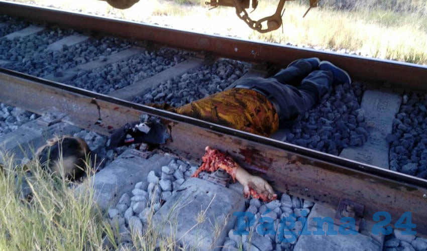 El sujeto, además de perder la cabeza, también fue cercenado de la mano izquierda