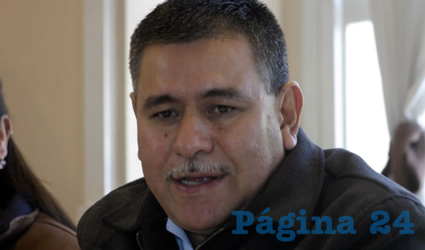Pedro P&eacute;rez G&oacute;mez, dirigente de Antorcha Campesina en Aguascalientes