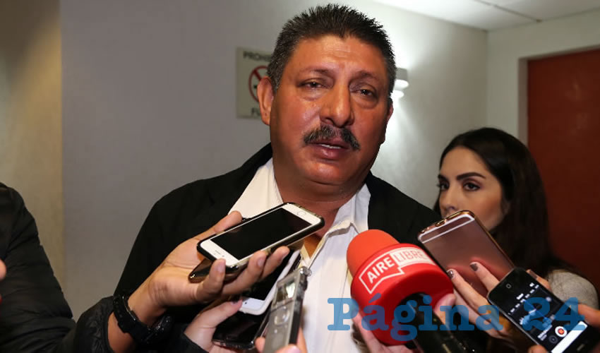 Lorenzo Mart&iacute;n Carrillo Lara, alcalde de Asientos (Foto: Eddylberto Lu&eacute;vano Santill&aacute;n)