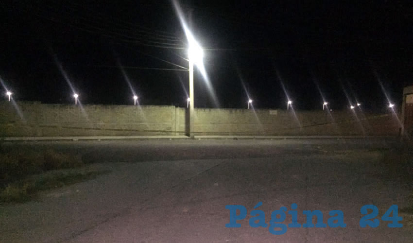 Zona donde quedó la persona lesionada