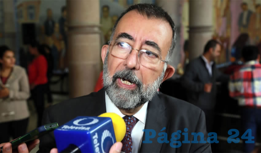 Jesús Eduardo Martín Jáuregui, titular de la CEDHA (Foto: Eddylberto Luévano Santillán)