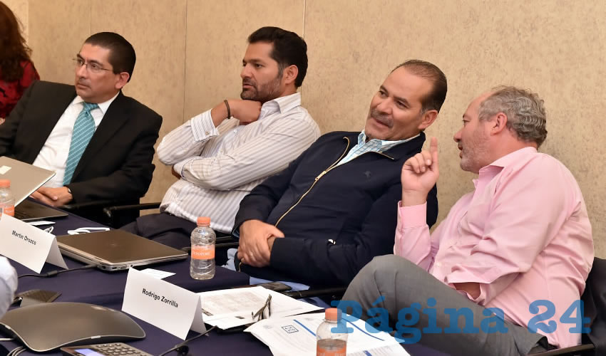 El gobernador del Estado, Martín Orozco Sandoval, presidió la presentación de resultados cualitativos y cuantitativos del taller Aguascalientes: actividades con potencial de desarrollo económico