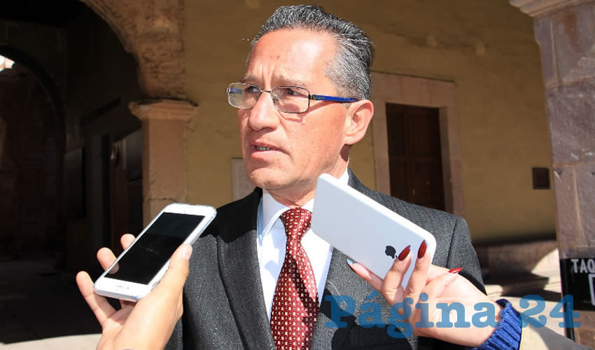 Marco Antonio Vargas Duarte, vocero en materia de Seguridad de Gobierno del Estado (Foto: Rocío Castro Alvarado)