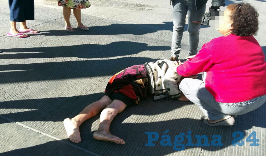 La se&ntilde;ora Juana fue trasladada al Hospital Hidalgo, en donde falleci&oacute;