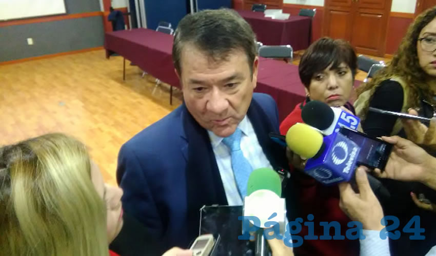 El secretario de Planeación, Administración y Finanzas, Héctor Pérez Partida, resaltó que por el concepto de fotoinfracción se esperará una recaudación de 358 mdp, monto que se podría utilizar para pagar la indemnización que se dé a la empresa Autotraffic que operaba este programa en el estado/Foto: Elizabeth Ríos