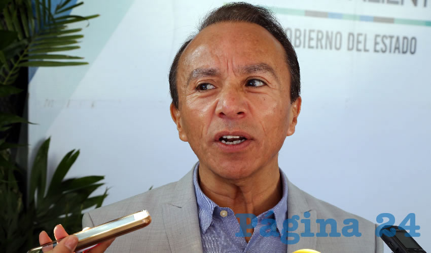 Sergio Vel&aacute;zquez Garc&iacute;a, secretario de Salud (Foto: Eddylberto Lu&eacute;vano Santill&aacute;n)