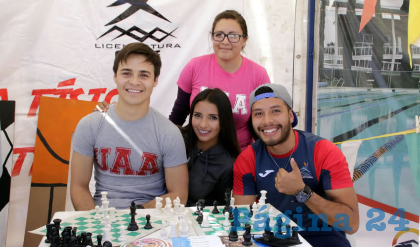 Participaron en esta primera Feria Deportiva Universitaria alumnos de la UAA, UPA, UTA, UT el Retoño y escuelas incorporadas