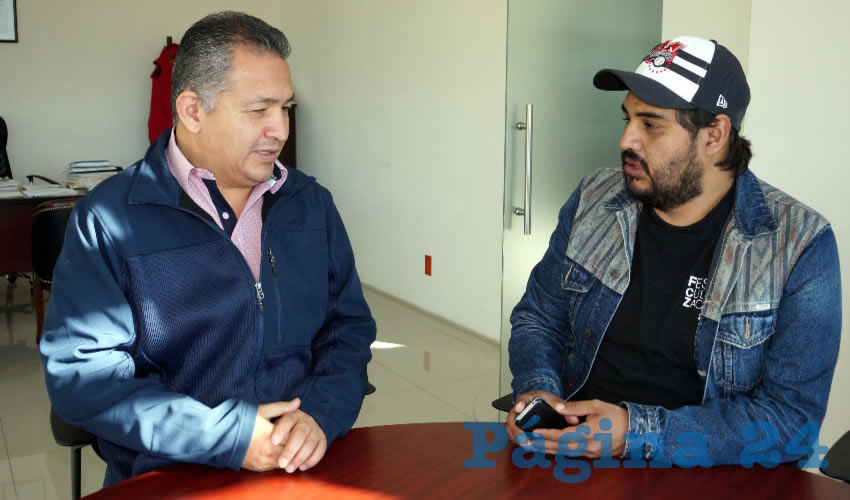 Ariel Parga Pinedo, titular de la Secretaría de Desarrollo Social del Ayuntamiento de Zacatecas (Foto Merari Martínez Castro)