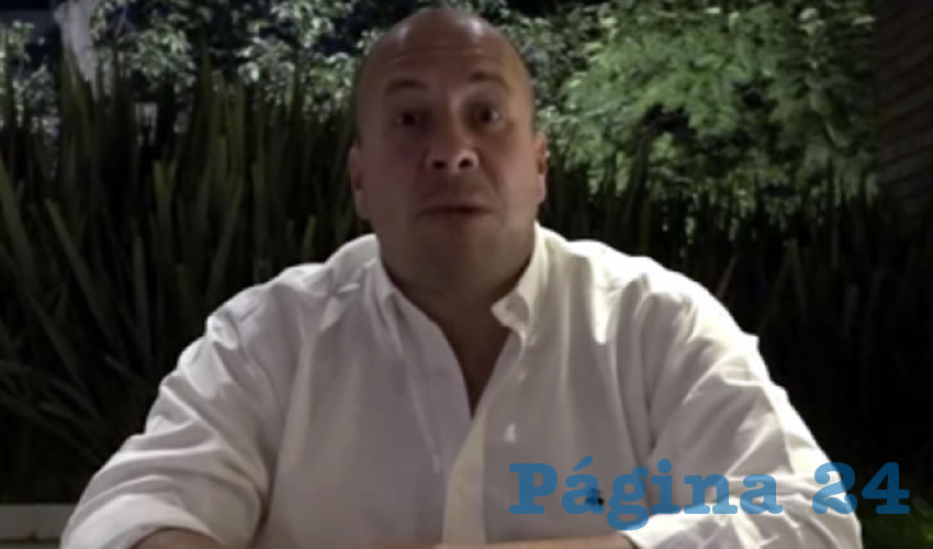 “No puedo aceptar ser candidato en una alianza con el PAN y con el PRD, yo seré candidato, si las cosas salen bien, por Movimiento Ciudadano, sólo con Movimiento Ciudadano, en una alianza con la ciudadanía”, expuso el todavía alcalde de Guadalajara, Enrique Alfaro, sobre sus intenciones de competir por la gubernatura de Jalisco el próximo año/Foto: Captura de YouTube