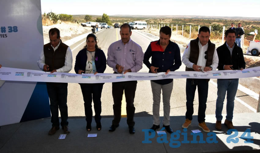Esta obra forma parte de un trayecto que ir&aacute; desde Asientos hasta Calvillo, pasando por San Jos&eacute; de Gracia, nuestros tres Pueblos M&aacute;gicos: MOS